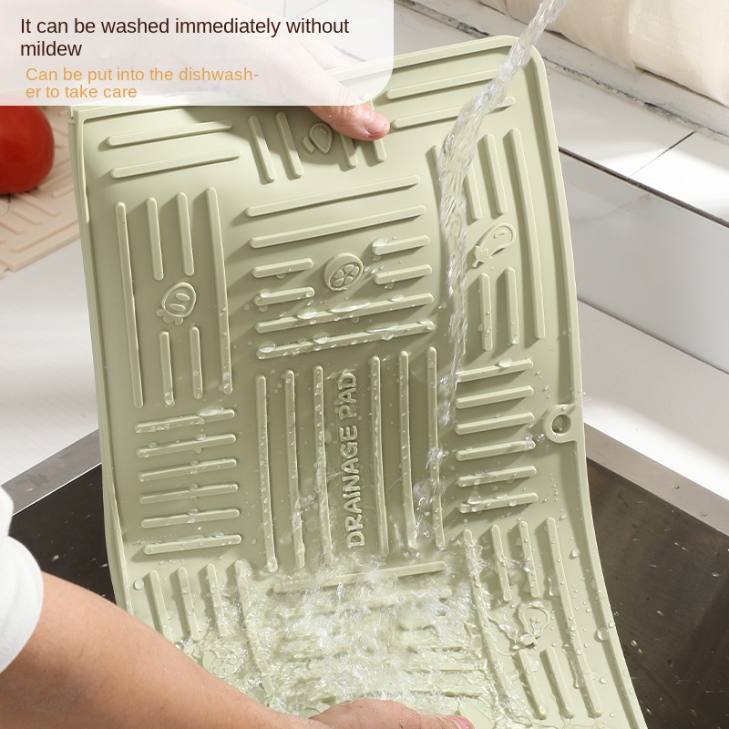 Kitchen Gadgets Cool - Silikonowa podkładka odpływowa zapobiegająca poparzeniom podkładka