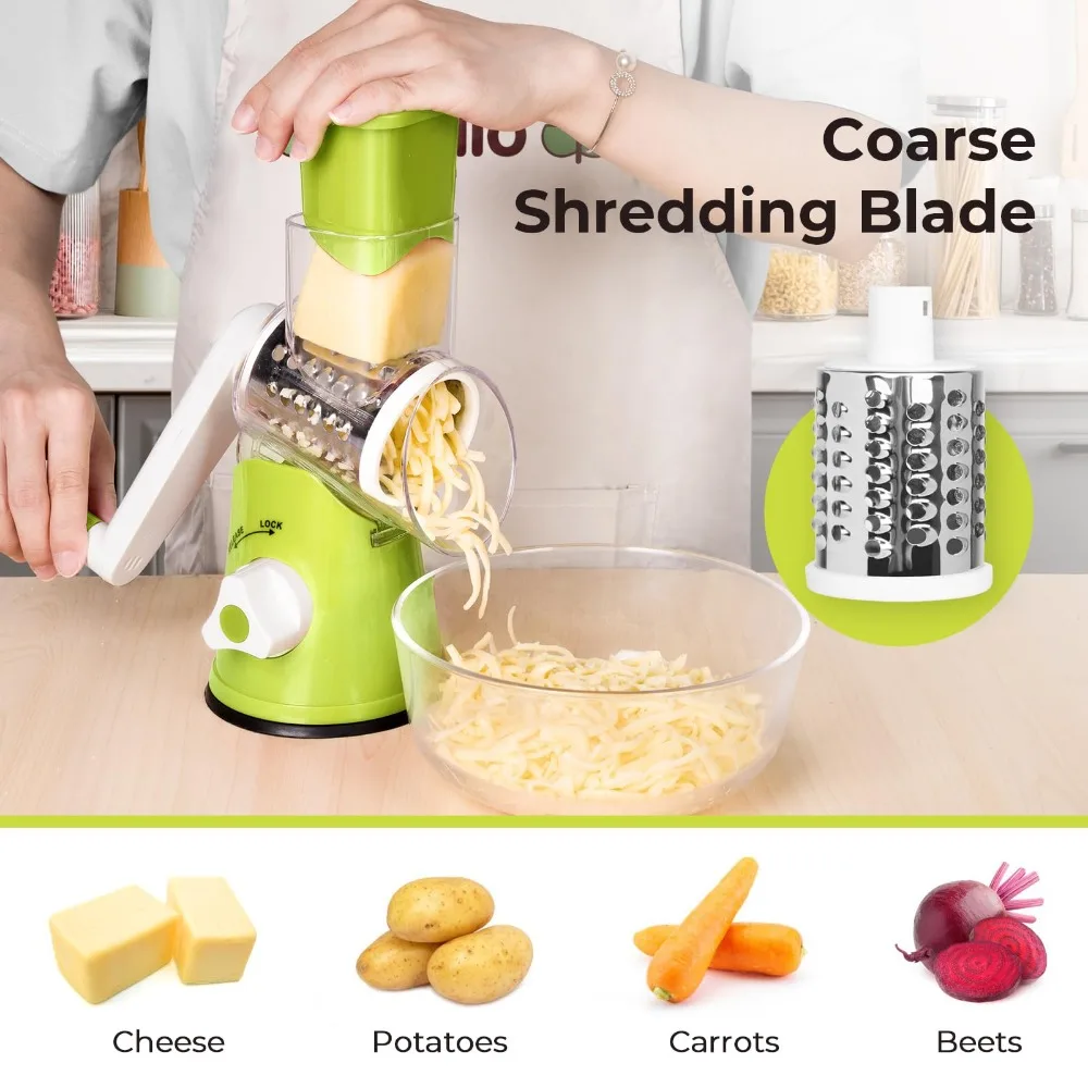 Kitchen Gadgets Wirecutter - Ręczna tarka obrotowa do sera i