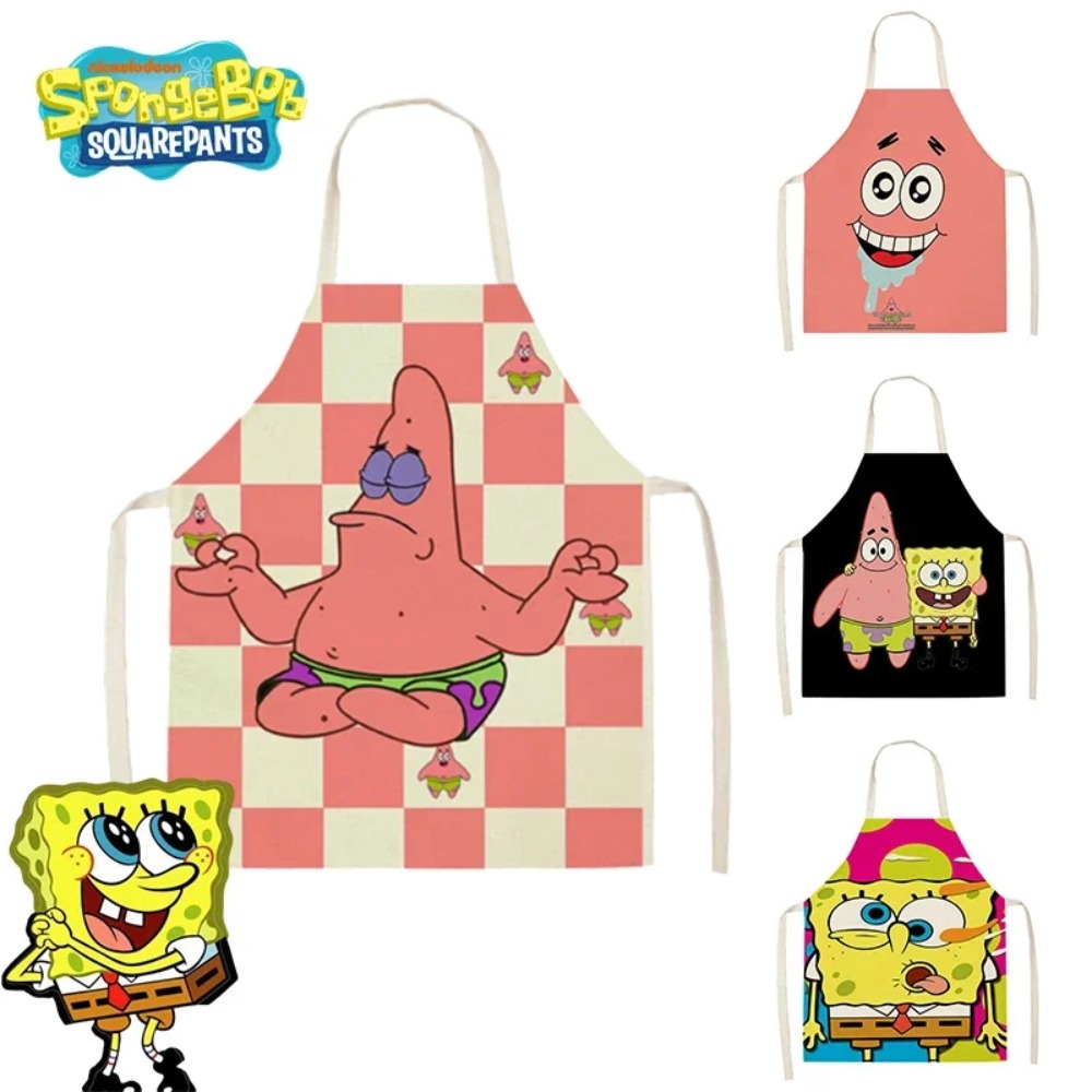 Kitchen Gadgets Products - Fartuchy kuchenne SpongeBob Patrick dla dorosłych,