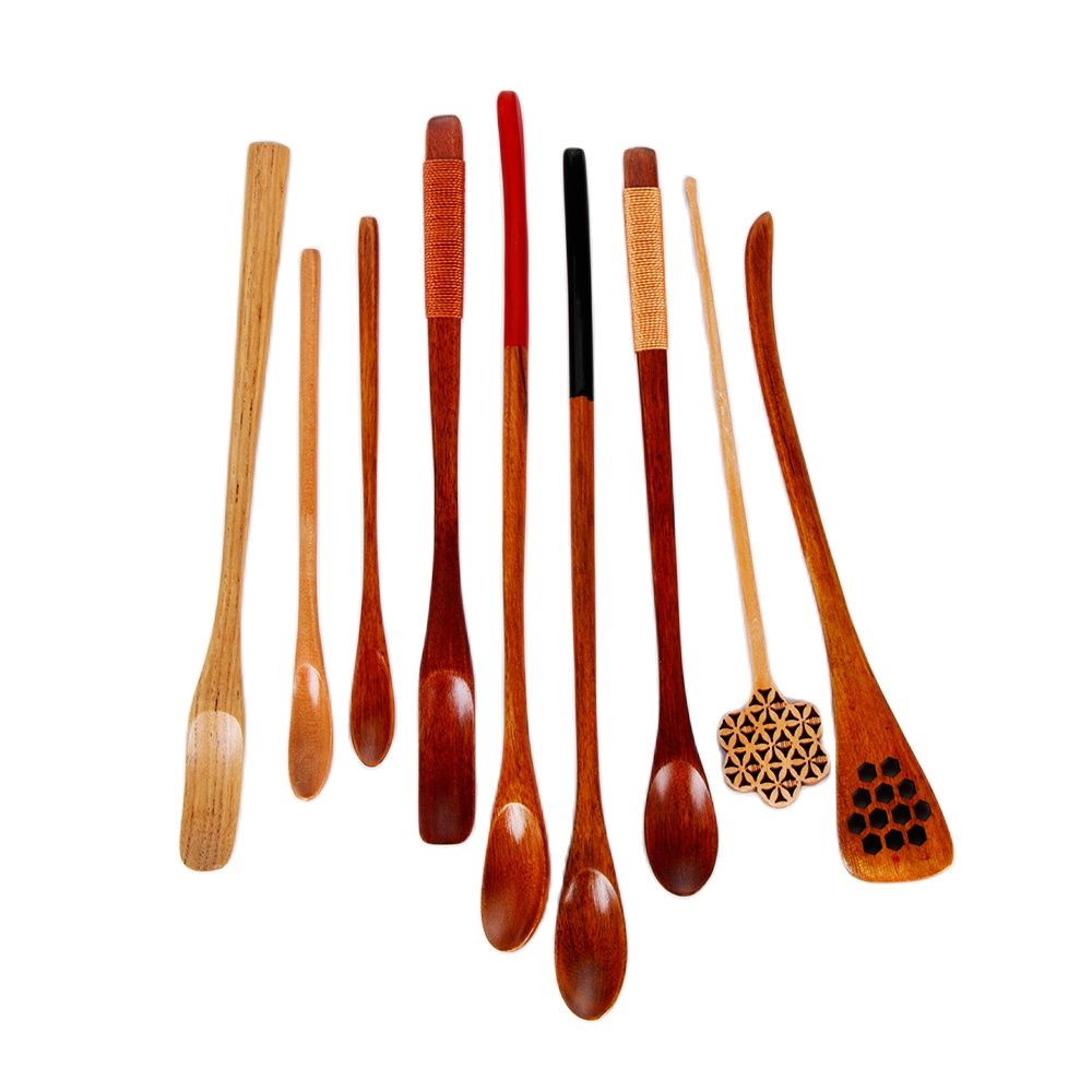 Kitchen Gadgets And Utensils - Drewno naczynie do gotowania liść herbaty