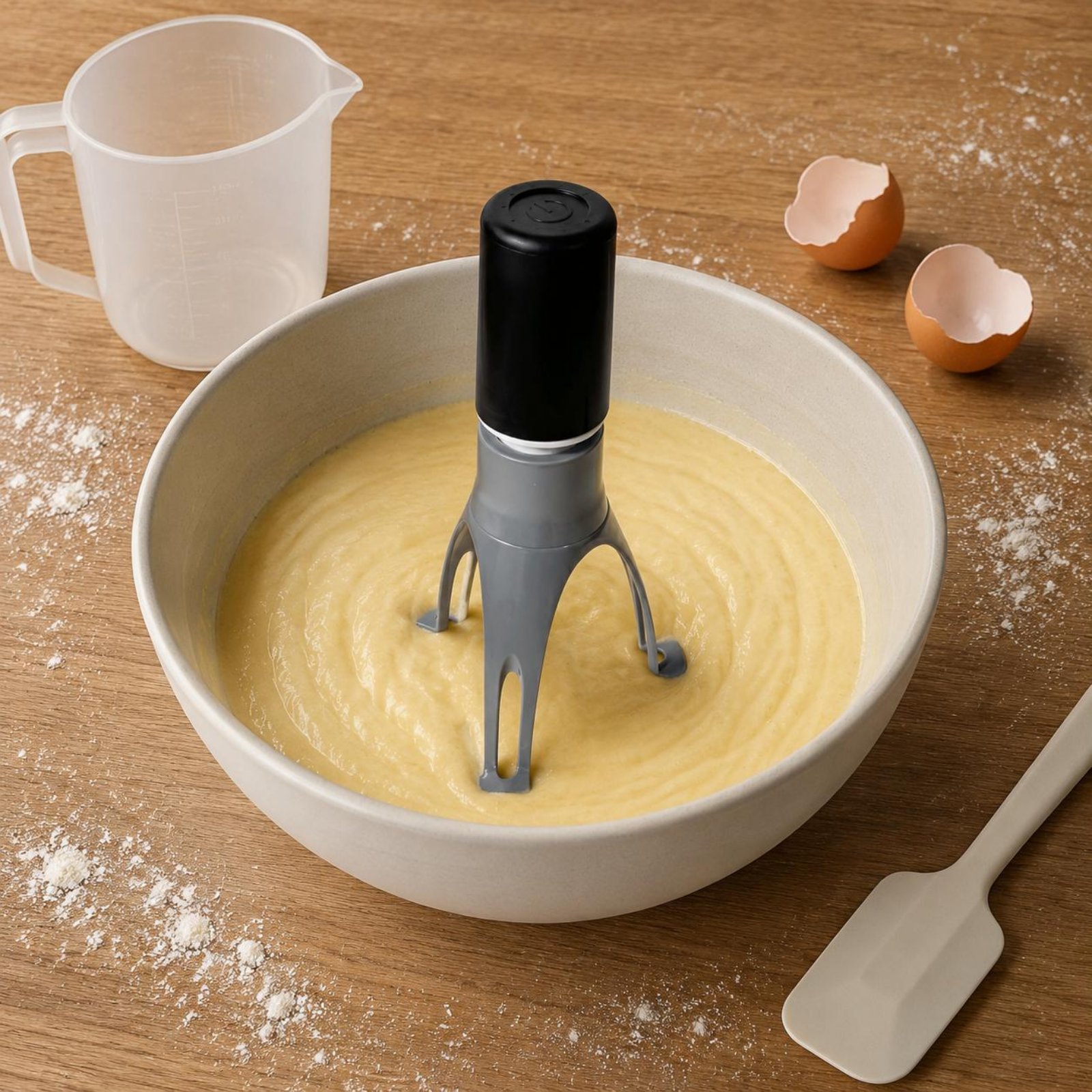 Kitchen Gadgets Must Have - Automatyczny trójkątny mieszadło - Elektryczna trzepaczka
