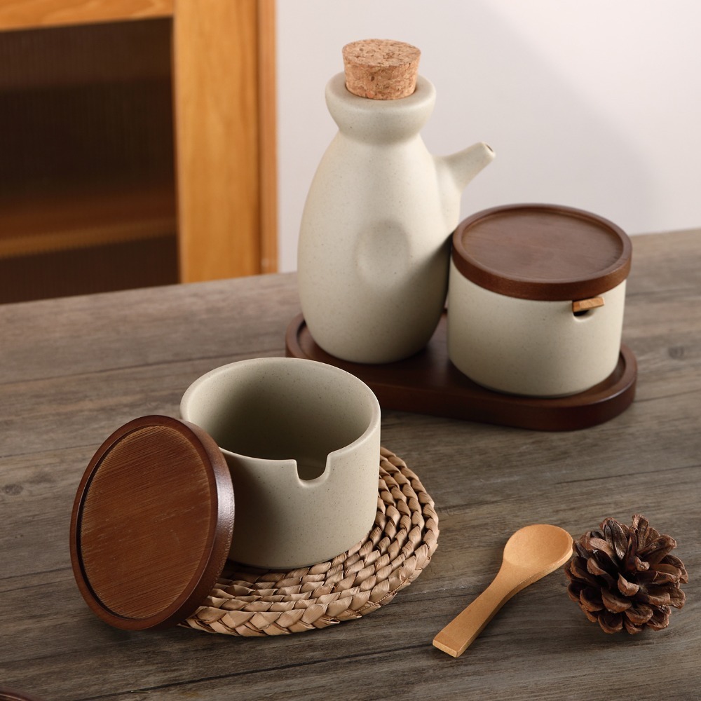 Kitchen Gadgets Vintage - Ceramiczny pojemnik na przyprawy w stylu