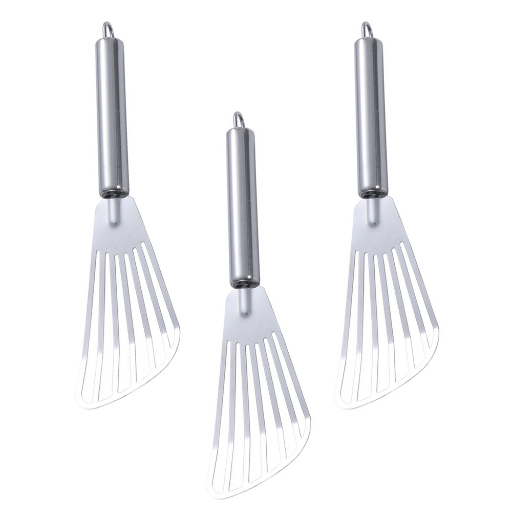 Kitchen Gadgets And Utensils - 3 szt. szpatułek ze stali nierdzewnej