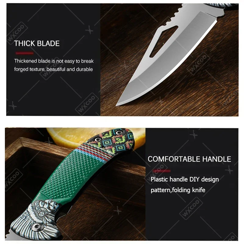 Nóż składany WXCOO ze stali ni – Kitchen Gadgets Products recenzja i cena