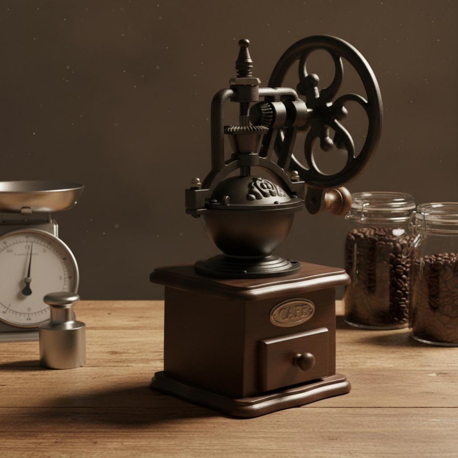 Ręczny młynek do kawy w stylu  – Kitchen Gadgets Vintage recenzja i cena