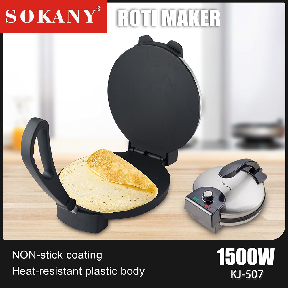 1500W Nieprzywierająca elektry – Kitchen Gadgets Roti Maker recenzja i cena