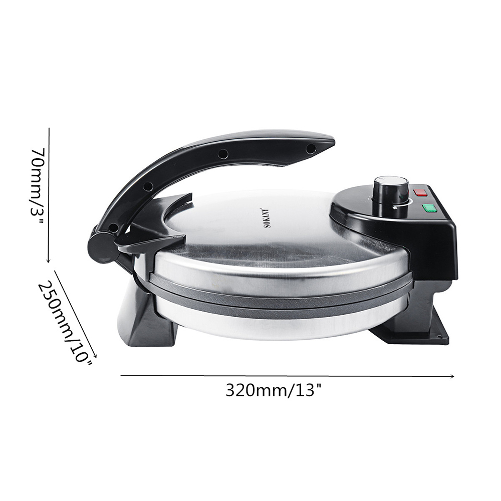 1500W Nieprzywierająca elektry – Kitchen Gadgets Roti Maker recenzja i cena
