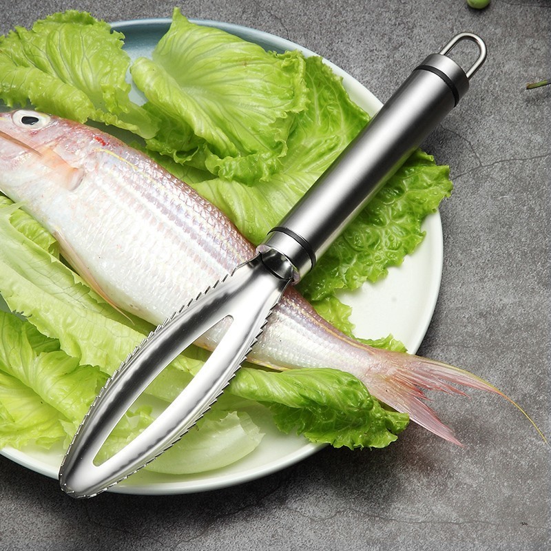 Stal rybie łuski skrobanie tar – Kitchen Gadget Amazon recenzja i cena